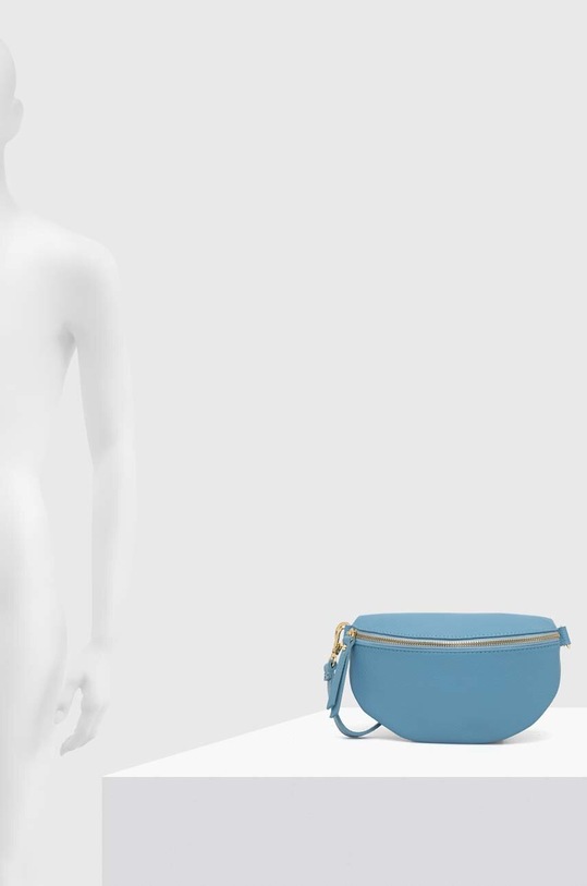 Answear Lab borseta de piele 565.HKK albastru