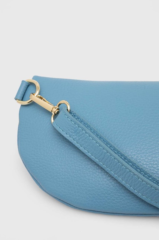 Accesorii Answear Lab borseta de piele 565.HKK albastru