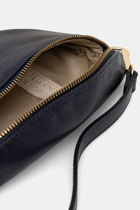 Answear Lab borseta de piele bleumarin 565.HKK