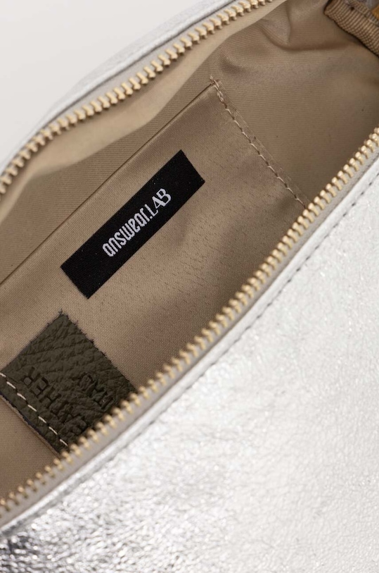 Answear.LAB nerka skórzana srebrny 565.HKK