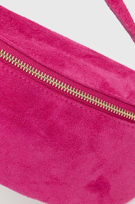 Accesorii Answear Lab borsetă de piele intoarsa 683.HKK roz