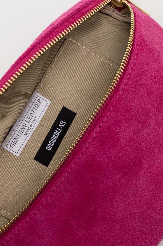 Answear Lab borsetă de piele intoarsa 683.HKK roz