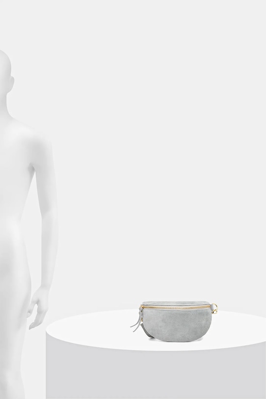 Замшевая сумка на пояс Answear.LAB 683.HKK голубой