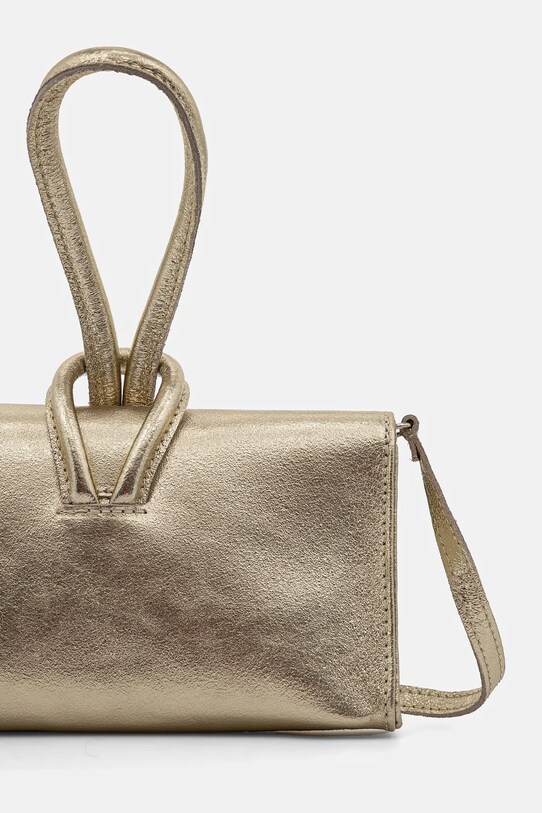 Accesorii Answear Lab poseta de piele 864.HKK aur
