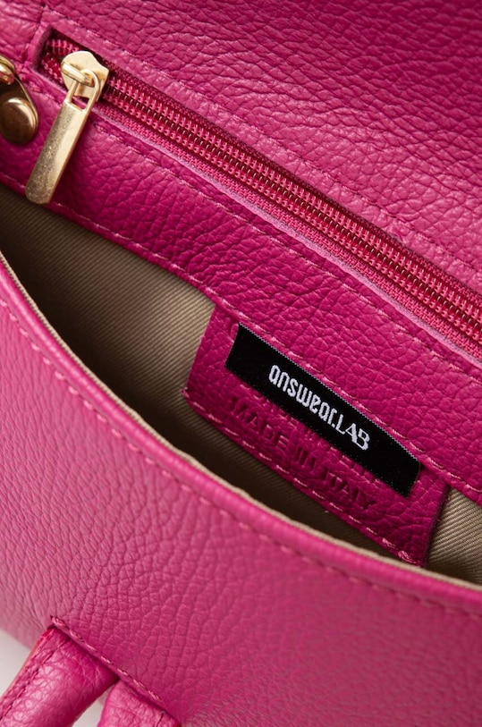 Answear Lab poseta de piele 864.HKK roz