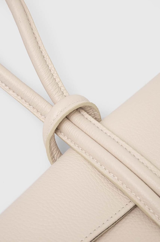 Answear.LAB torebka skórzana beżowy 864.HKK