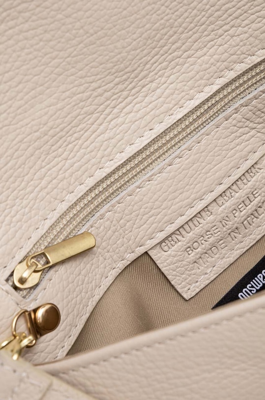 Answear.LAB torebka skórzana 864.HKK beżowy