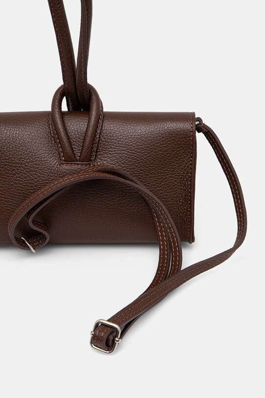 Accesorii Answear Lab poseta de piele 864.HKK maro