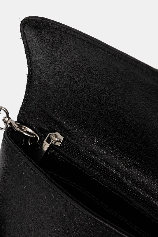 Answear Lab poseta de piele negru 864.HKK