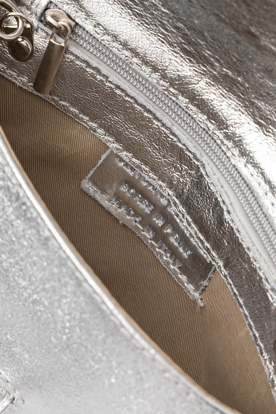 Answear.LAB torebka skórzana 864.HKK srebrny