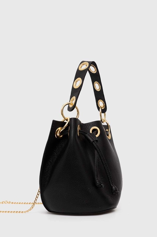 Kožená kabelka Answear.LAB 926.HKK čierna WW25