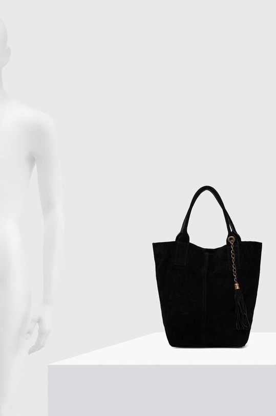 Τσάντα σουέτ Answear.LAB 1000.09.HKK