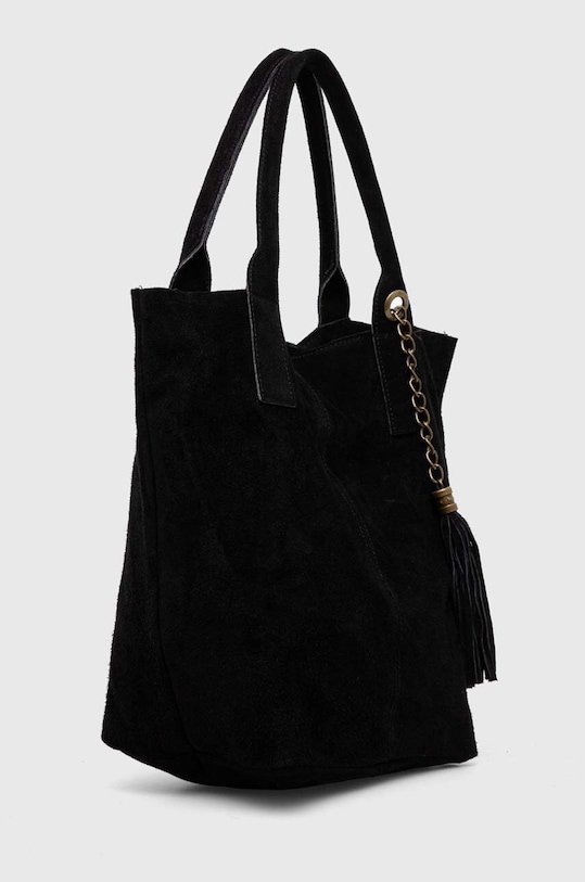 Τσάντα σουέτ Answear.LAB 1000.09.HKK μαύρο WW24