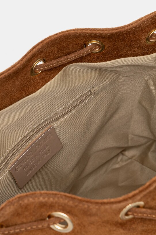 Велурена чанта Answear.LAB 721.HKK кафяв