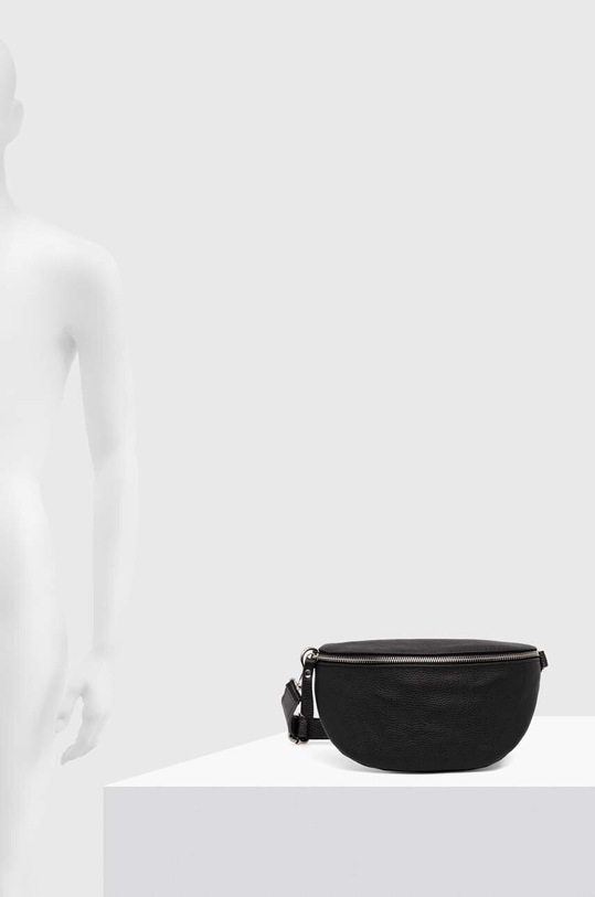 Answear Lab borseta de piele negru b555.iw