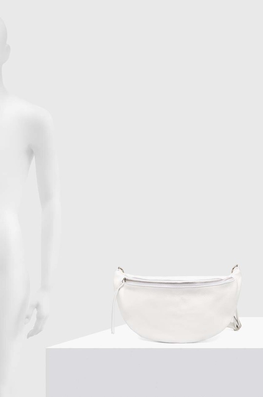 Answear Lab borseta de piele alb b222.iw