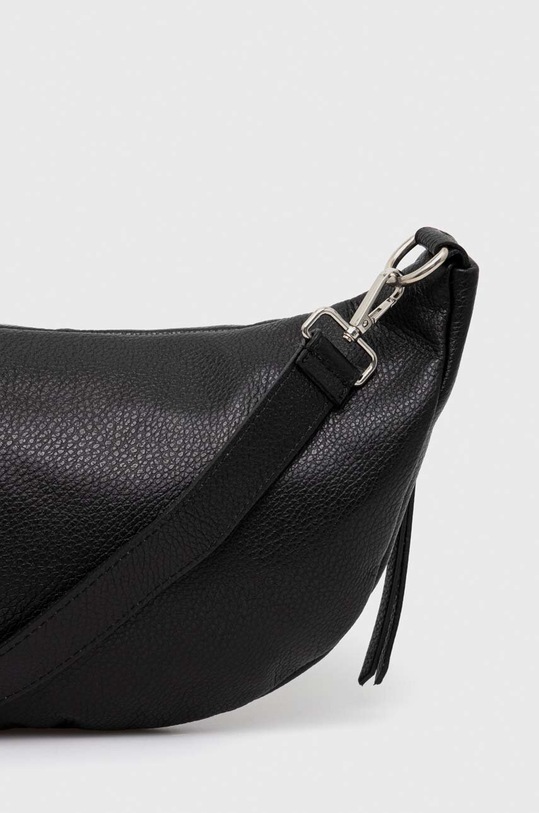 Accesorii Answear Lab borseta de piele b222.iw negru