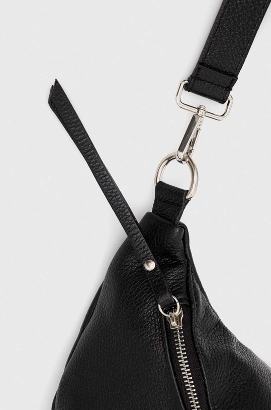 Answear Lab borseta de piele negru b222.iw