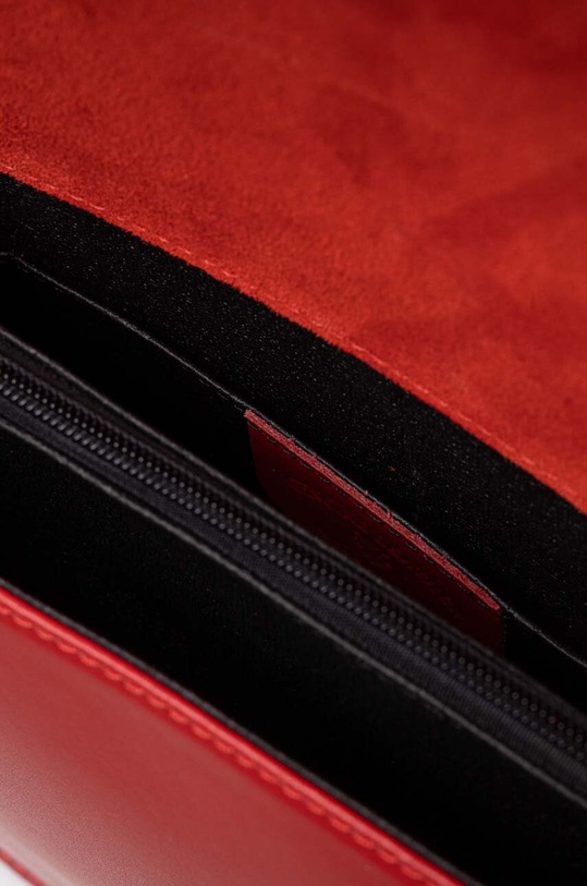 Answear Lab torebka skórzana 862.IWK czerwony