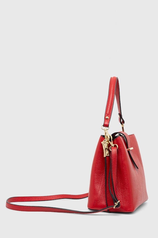 Kožená kabelka Answear.LAB 1050.IWK červená WW24