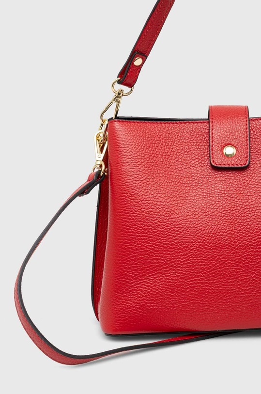 Doplňky Kožená kabelka Answear.LAB 1050.IWK červená