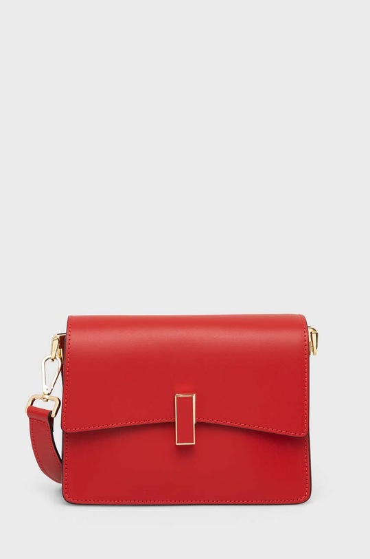 Answear Lab torebka skórzana skóra licowa czerwony 355.FKK