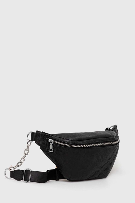 Answear Lab borseta de piele 20243.cdb negru WW24