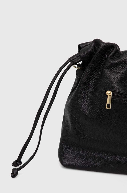 Answear Lab poseta de piele negru 2471171.HWK
