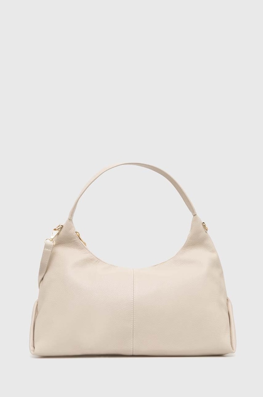 Kožená kabelka Answear.LAB přírodní kůže béžová 2482271.HWK