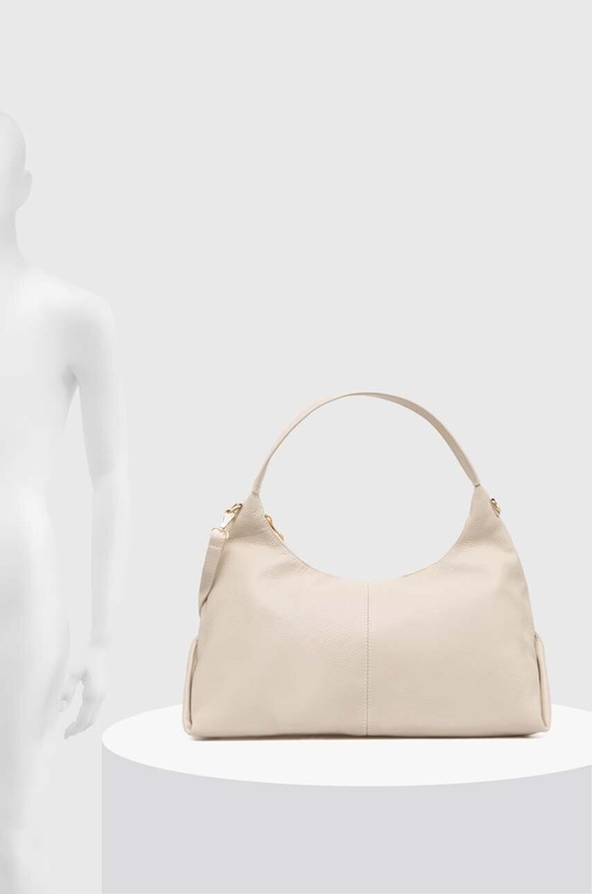 Kožená kabelka Answear.LAB 2482271.HWK béžová