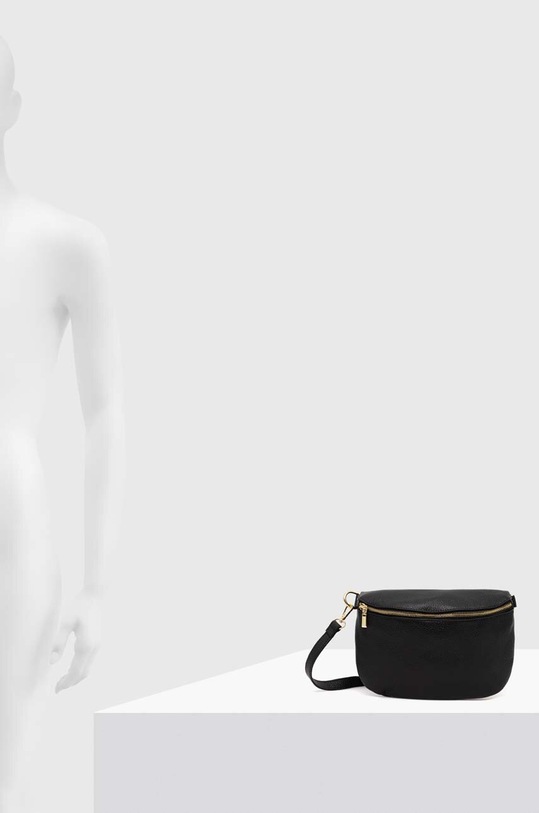 Answear Lab borseta de piele 883.HWK negru