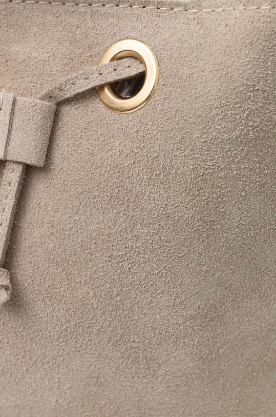 Answear Lab geanta de mana din piele intoarsa bej 793.HWK