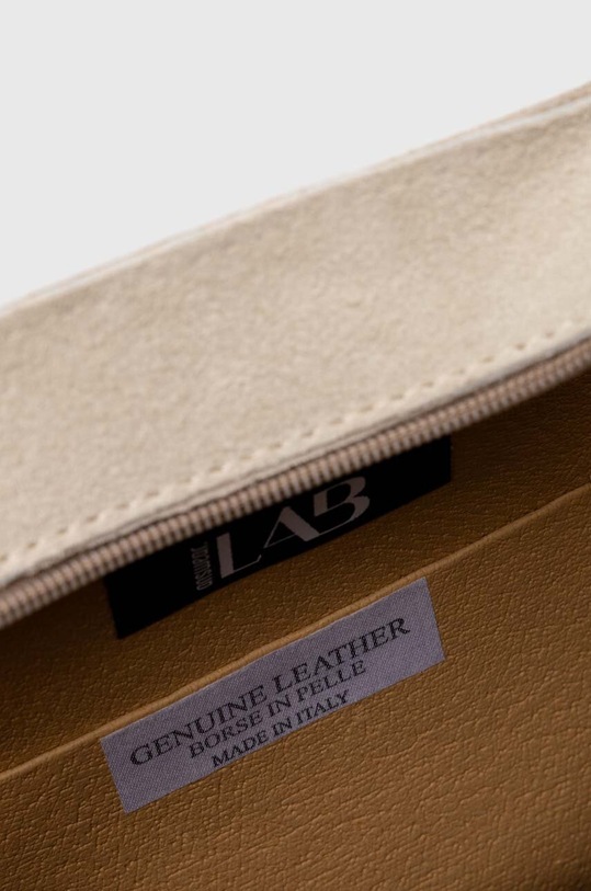 Answear Lab geanta de mana din piele intoarsa 793.HWK bej