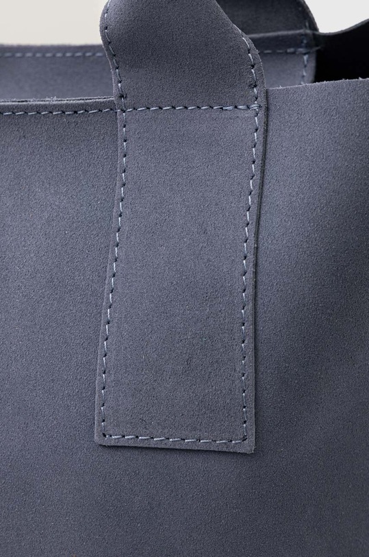 Akcesoria Answear Lab torba zamszowa 1008.HWK niebieski