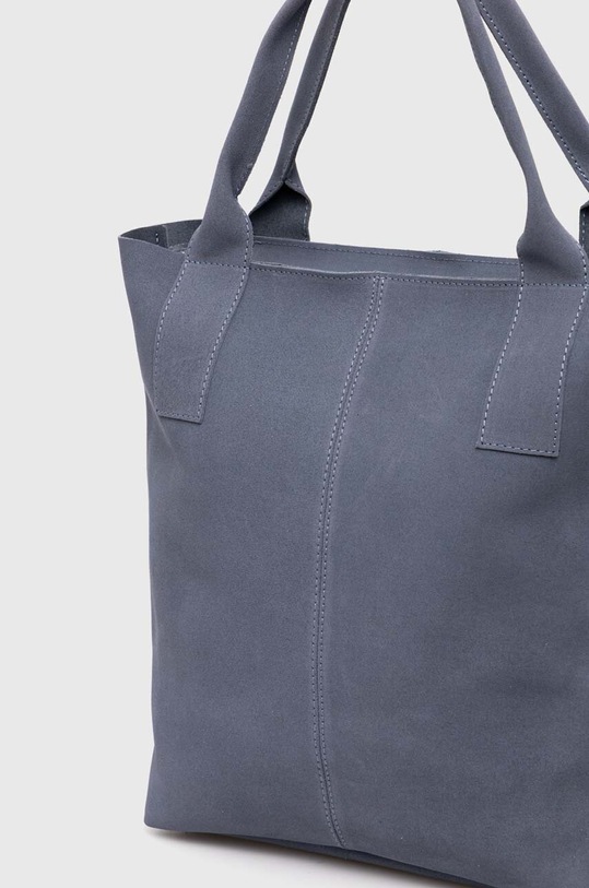 Answear Lab torba zamszowa niebieski 1008.HWK