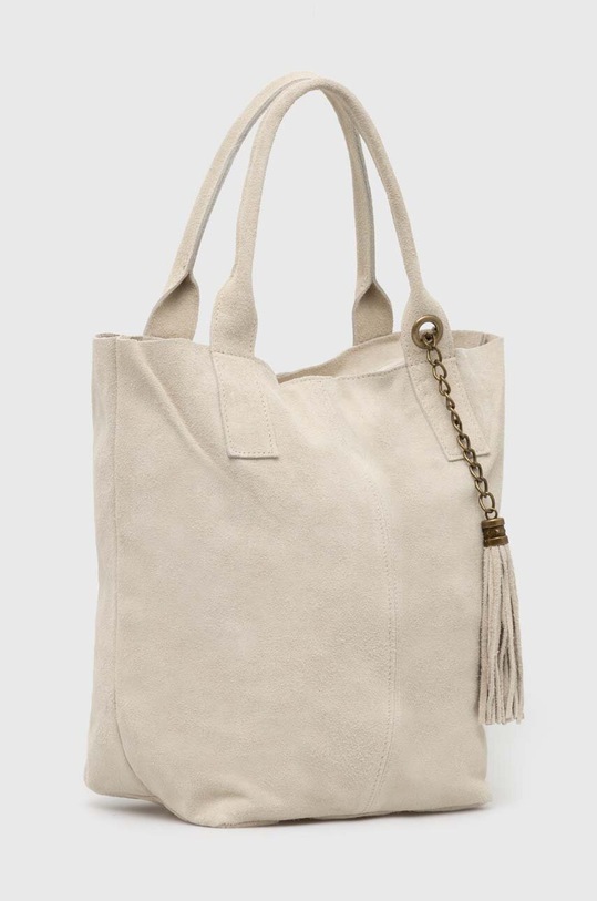 Semišová kabelka Answear.LAB 1000.09.HWK béžová WW24