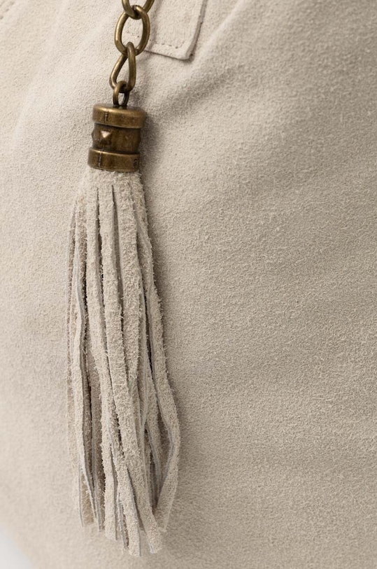 Semišová kabelka Answear.LAB béžová 1000.09.HWK