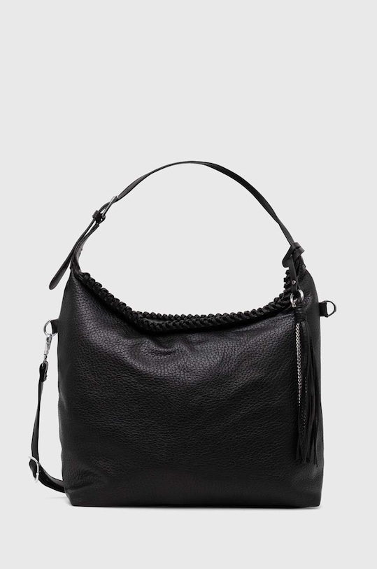 Answear Lab torebka mieści A4 czarny mc649.id