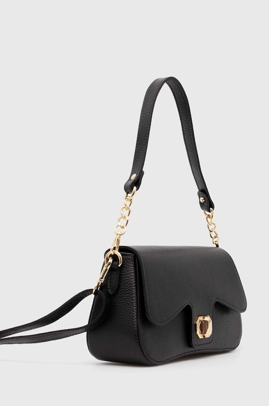 Kožená kabelka Answear.LAB 2311211.hh čierna WW24