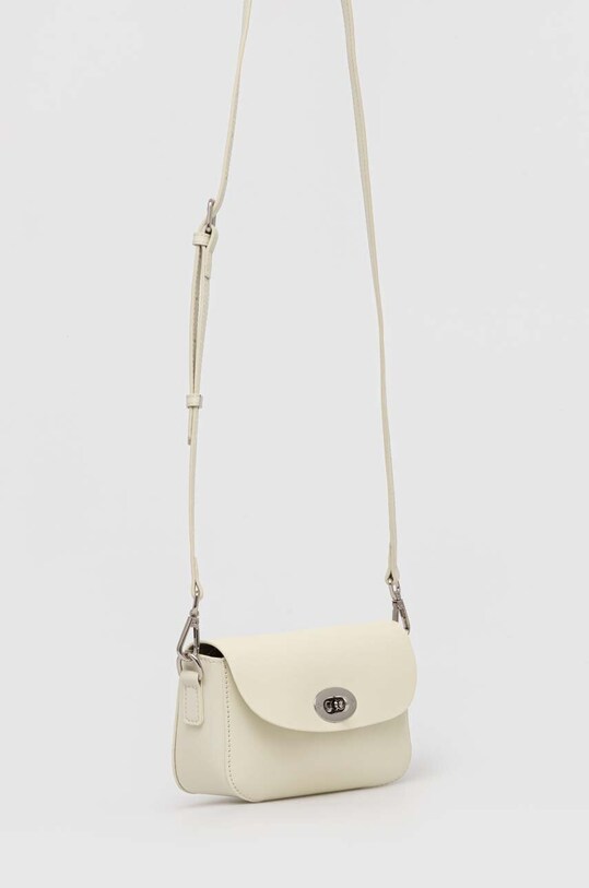 Answear.LAB torebka skórzana 4256.cdb beżowy WW24