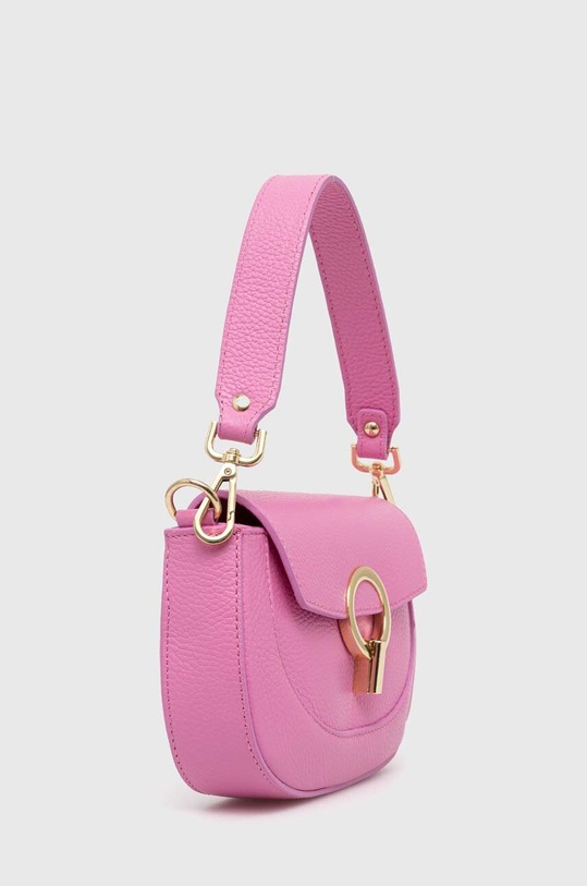 Answear Lab torebka skórzana 347.fkk różowy WW24