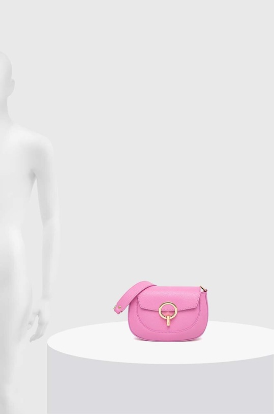 Answear Lab torebka skórzana różowy 347.fkk