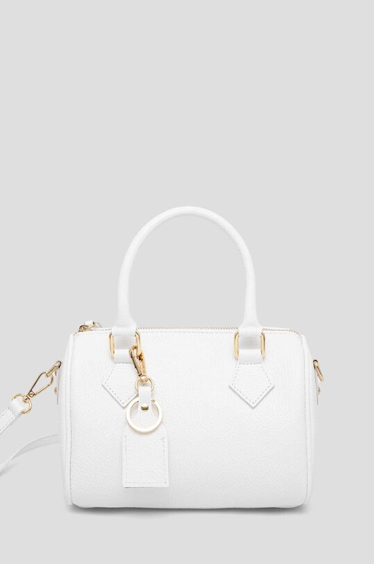 Answear Lab borsa a mano in pelle pelle fiore bianco 310.fkk