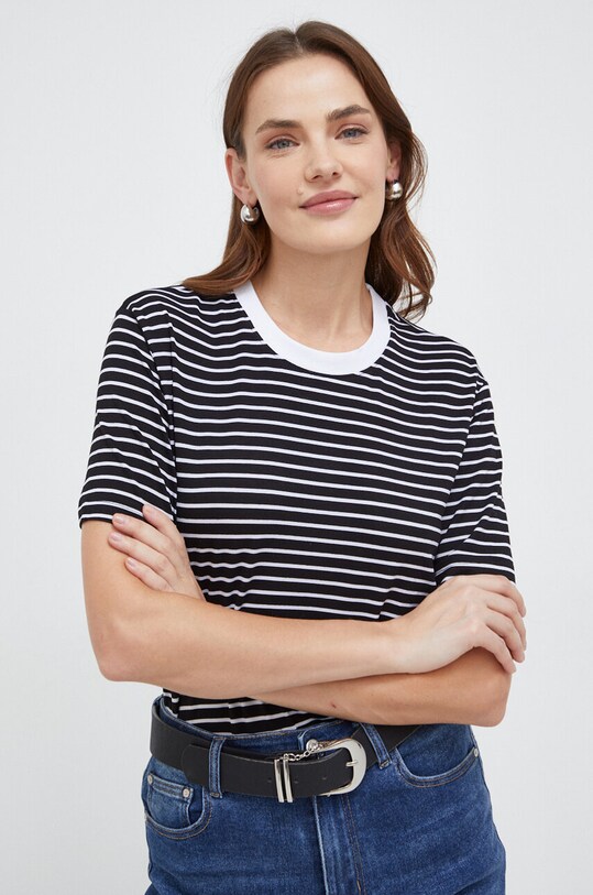 Answear.LAB t-shirt pozostałe czarny 19024.TKK