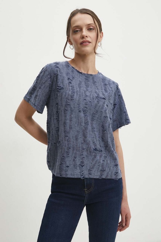 Answear.LAB t-shirt sima kék 31520.fkk