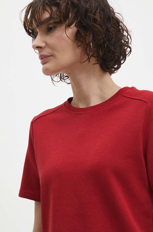 Answear Lab t-shirt czerwony 31535.fjs