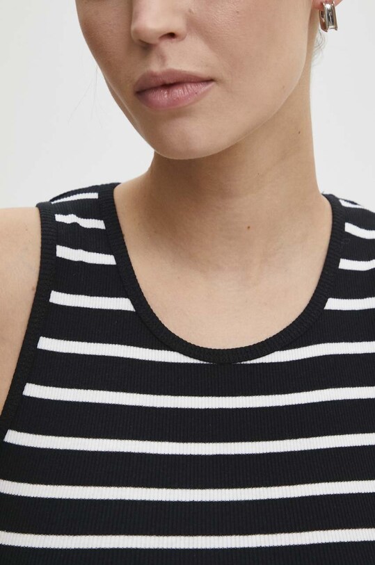 Answear.LAB top LV627TWEET.GWK czarny