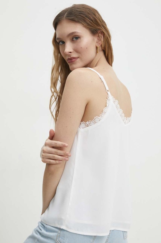 Ruházat Answear.LAB top mj79109.FKK fehér