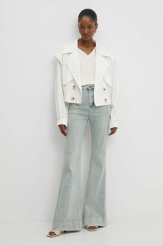 Answear Lab t-shirt w24S.Lf.050492.tjs beżowy WW24