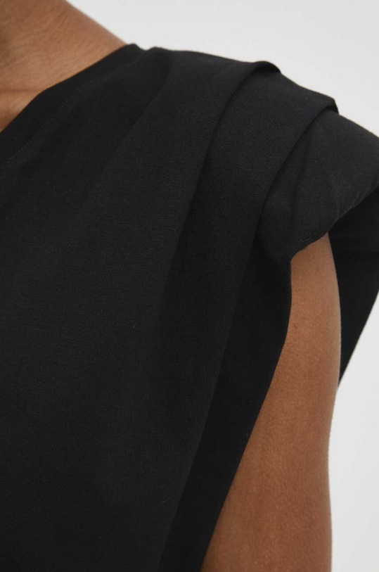 Answear Lab t-shirt w24S.Lf.050492.tjs czarny